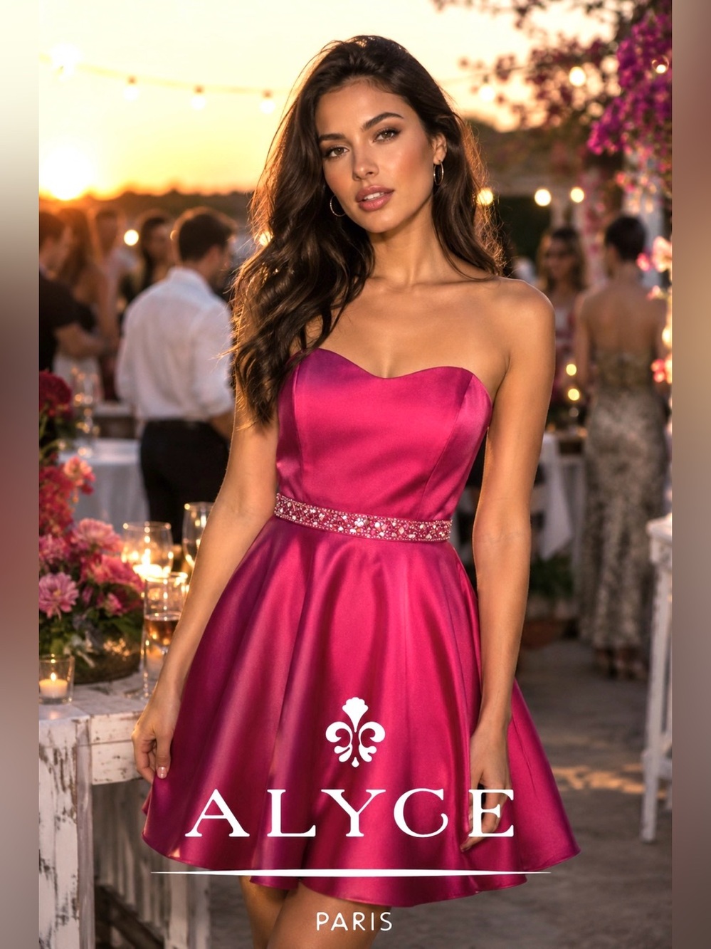 ALYCE PARIS French Prom - Homecoming - Dance - Holiday - Formal Dress Sz 6 NWT
